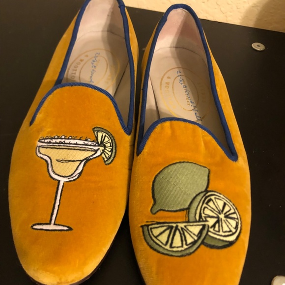 LIMITED EDITION RARE Stubbs & Wootton Velvet Loafers - Picture 4 of 6
